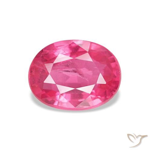1.02 ct Pink Spinel Gemstone, Spinel Gem in Oval Facet Shape for Sale.