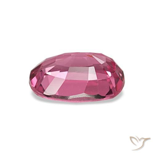 Spinel Gemstone in 7.5 x 5.6 mm Size for Sale, Spinel Stone in Dark Pink Color