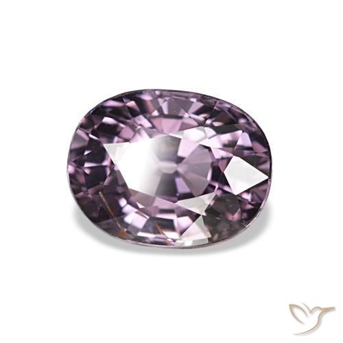 1.00 ct Purple Spinel Stone, Natural Spinel in Oval Facet Shape for Sale