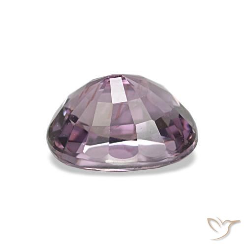 Spinel Gemstone in 6.4 x 4.9 mm Size for Sale, Spinel Stone in Blackish Purple Color