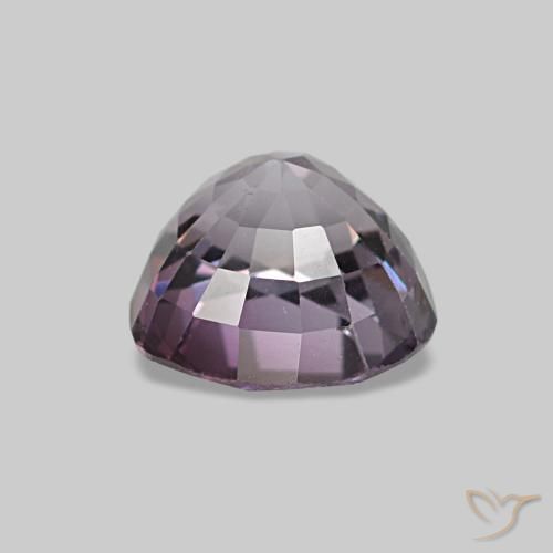 Spinel Gemstone in 6 x 5.5 mm Size for Sale, Spinel Stone in Grey Purple Color