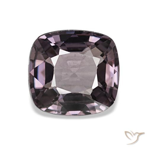 1.25 ct Purple Spinel Gemstone, Spinel Gem in Cushion-Cut Shape for Sale.