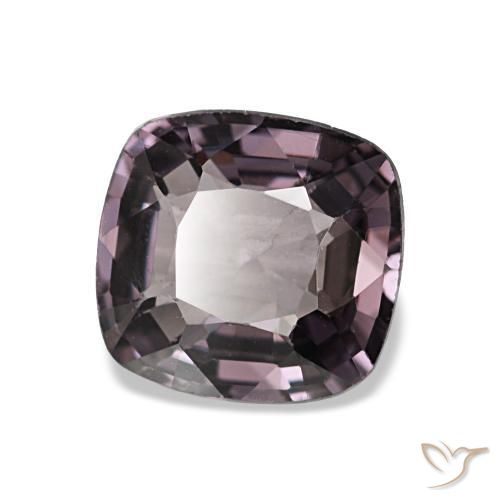 1.25 ct Purple Spinel Stone, Natural Spinel in Cushion-Cut Shape for Sale