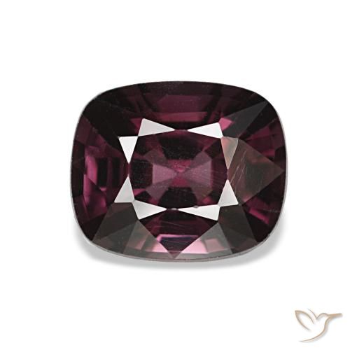 1.49 ct Purple Spinel Gemstone, Spinel Gem in Cushion-Cut Shape for Sale.