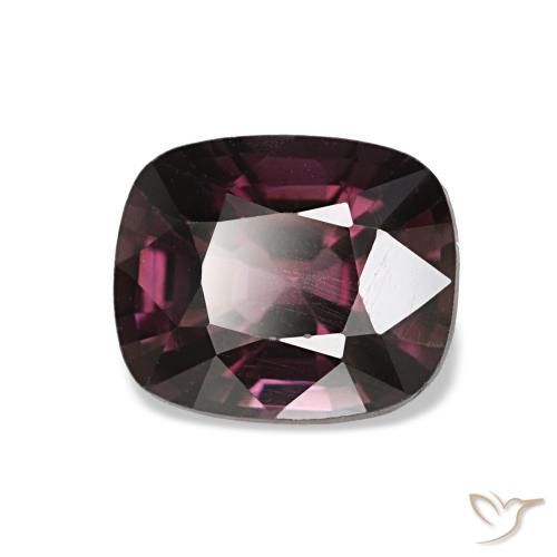 1.49 ct Purple Spinel Stone, Natural Spinel in Cushion-Cut Shape for Sale