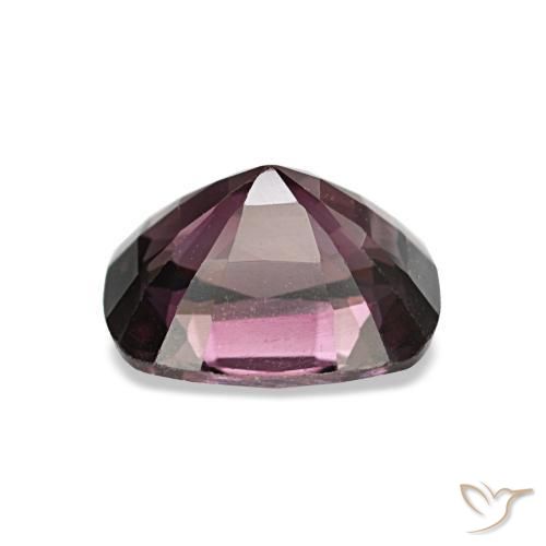 Spinel Gemstone in 7.3 x 6.1 mm Size for Sale, Spinel Stone in Wine Purple Color