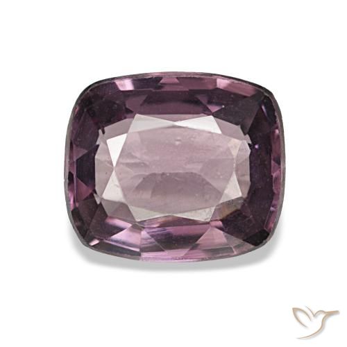 1.37 ct Purple Spinel Gemstone, Spinel Gem in Cushion-Cut Shape for Sale.