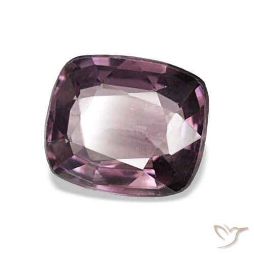 1.37 ct Purple Spinel Stone, Natural Spinel in Cushion-Cut Shape for Sale