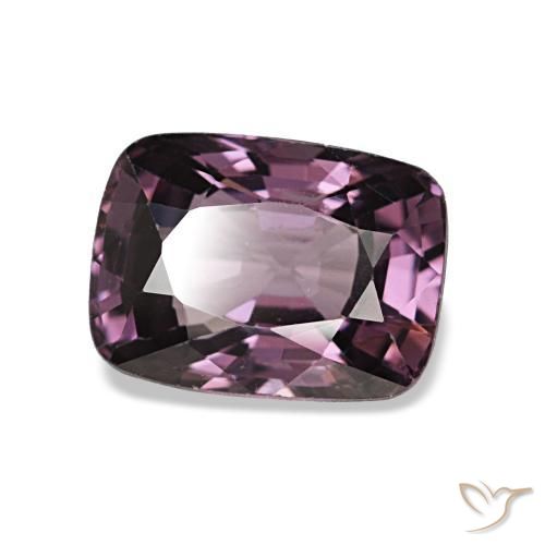 1.38 ct Purple Spinel Stone, Natural Spinel in Cushion-Cut Shape for Sale