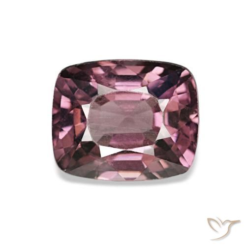 1.13 ct Purple Spinel Gemstone, Spinel Gem in Cushion-Cut Shape for Sale.