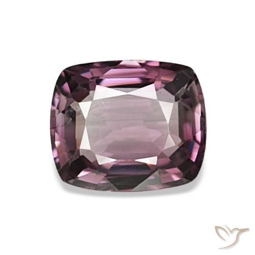 1.54 ct Purple Spinel Gemstone, Spinel Gem in Cushion-Cut Shape for Sale.