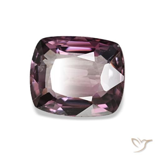 1.54 ct Purple Spinel Stone, Natural Spinel in Cushion-Cut Shape for Sale