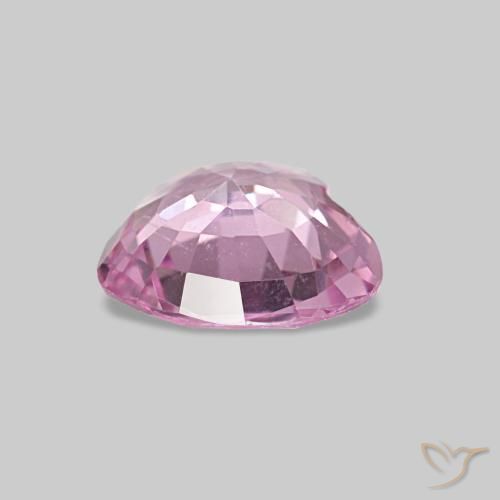 Spinel Gemstone in 6 x 5.6 mm Size for Sale, Spinel Stone in Intense Pink Color