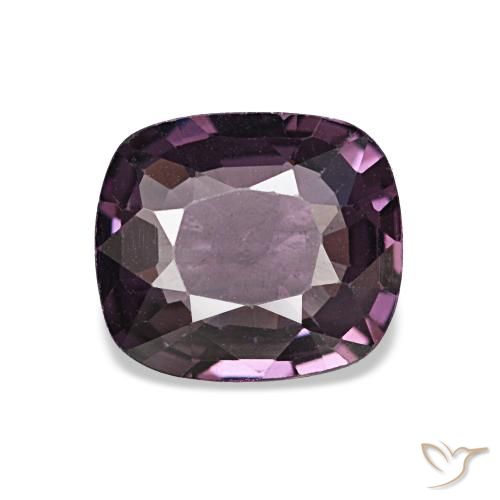 1.02 ct Purple Spinel Gemstone, Spinel Gem in Cushion-Cut Shape for Sale.