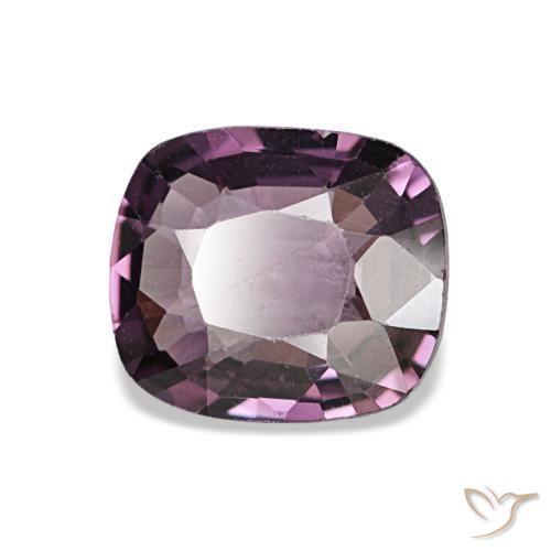 1.02 ct Purple Spinel Stone, Natural Spinel in Cushion-Cut Shape for Sale