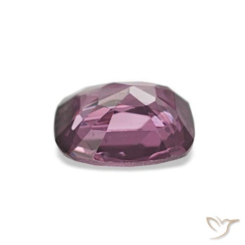 Spinel Gemstone in 6.4 x 5.8 mm Size for Sale, Spinel Stone in Deep Purple Red Color