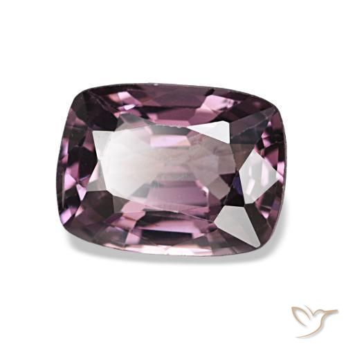 1.34 ct Purple Spinel Stone, Natural Spinel in Cushion-Cut Shape for Sale