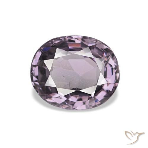 0.74 ct Purple Spinel Gemstone, Spinel Gem in Oval Facet Shape for Sale.