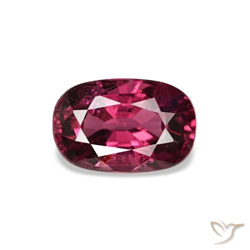 0.62 ct Red Spinel Gemstone, Spinel Gem in Cushion-Cut Shape for Sale.