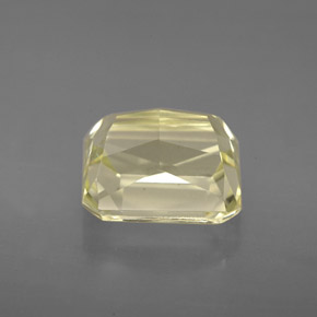 Spodumene Gemstone in 10.2 x 8.3 mm Size for Sale, Spodumene Stone in Light Yellow Color