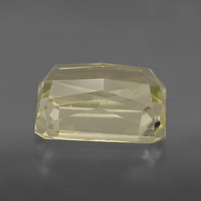 Spodumene Gemstone in 12.2 x 9.1 mm Size for Sale, Spodumene Stone in Light Yellow Color