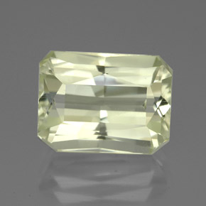 7.11 ct Yellow Spodumene Gemstone, Spodumene Gem in Octagon / Scissor Cut Shape for Sale.