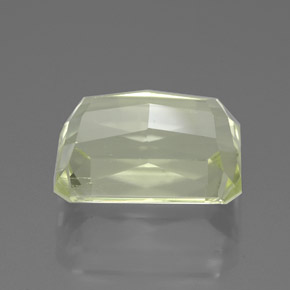 Spodumene Gemstone in 12.2 x 9.2 mm Size for Sale, Spodumene Stone in Light Yellow Color