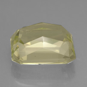 Spodumene Gemstone in 12 x 10 mm (calibrated) Size for Sale, Spodumene Stone in Light Yellow Color