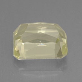 Spodumene Gemstone in 11 x 9 mm (calibrated) Size for Sale, Spodumene Stone in Light Yellow Color