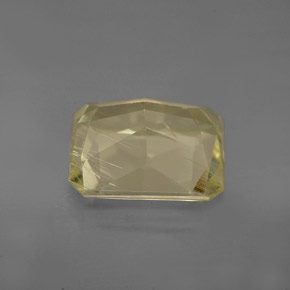 Spodumene Gemstone in 11 x 9 mm (calibrated) Size for Sale, Spodumene Stone in Light Yellow Color