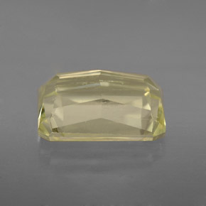 Spodumene Gemstone in 11 x 9 mm (calibrated) Size for Sale, Spodumene Stone in Light Yellow Color