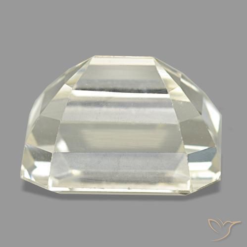 Spodumene Gemstone in 11.6 x 8.5 mm Size for Sale, Spodumene Stone in Light Yellow Color