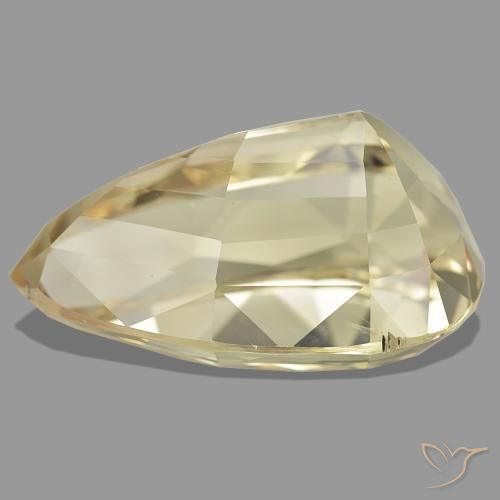 Spodumene Gemstone in 31.8 x 19.1 mm Size for Sale, Spodumene Stone in Light Orange Color