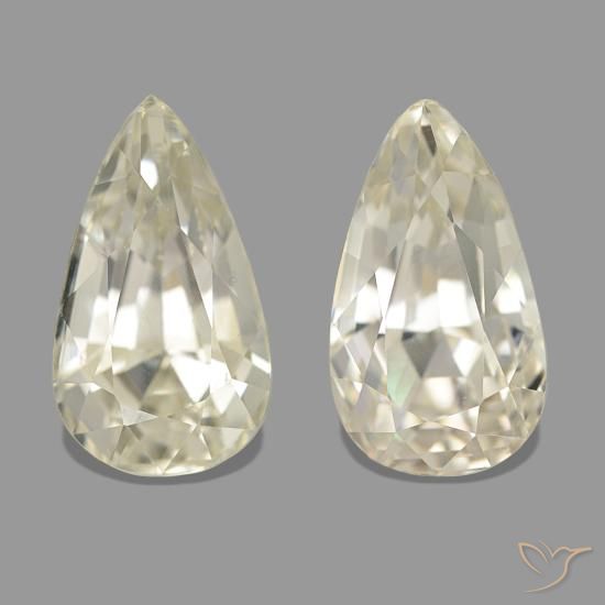 30.94ctw Yellow Spodumene, Pear Shape, VVS-VS