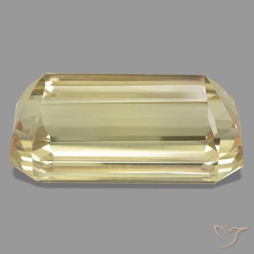 Spodumene Gemstone in 37.6 x 18.8 mm Size for Sale, Spodumene Stone in Light Orange Color
