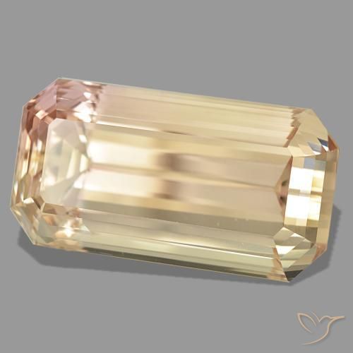 244.05 ct Orange Spodumene Stone, Natural Spodumene in Octagon Step Cut Shape for Sale