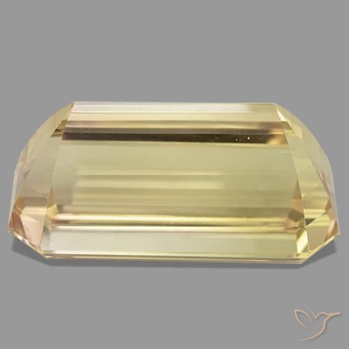 Spodumene Gemstone in 47.3 x 24.8 mm Size for Sale, Spodumene Stone in Light Orange Color