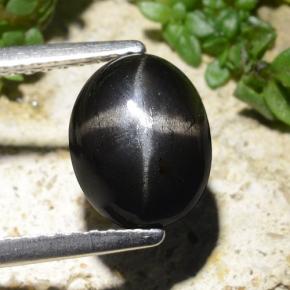 2.2ct Oval Cabochon Black Star Diopside Gem for sale 2.2ct Oval Cabochon Black Star Diopside Gem (ID: 479003)