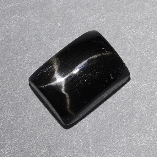 2.5ct Baguette Cabochon Black Star Diopside for sale thumb image of 2.5ct Baguette Cabochon Black Star Diopside (ID: 480578)