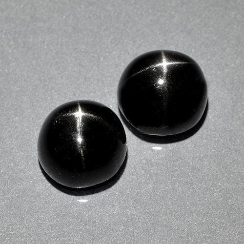 3.1ct Round Cabochon Black Star Diopside Gem for sale 3.1ct Round Cabochon Black Star Diopside Gem (ID: 502189)