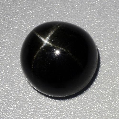 Black Star Diopside Cabochon Rectangle Loose Gemstone Lot ~ Natural Black Asterism Diopside Good Quality gemstone ~ 21 Pcs 8*10 MM 95 CT