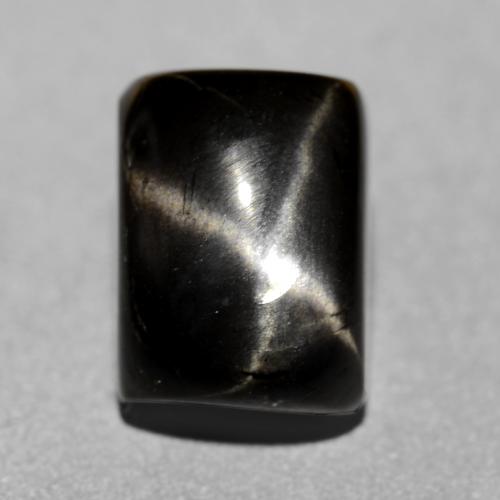 Black Star Diopside Gem - 2.9ct Baguette Cabochon (ID: 551037)