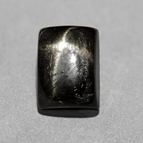 Negro Diópsido Estrella Gema - 1.8ct Corte Baguette y Cabujón (ID: 551039)