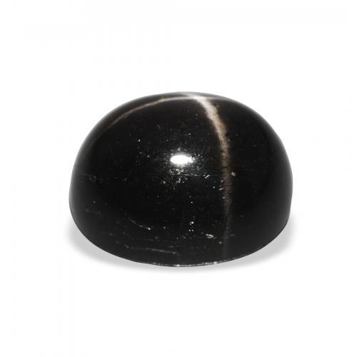 Star Diopside Gemstone in 11 x 9 mm (calibrated) Size for Sale, Star Diopside Stone in Black Color
