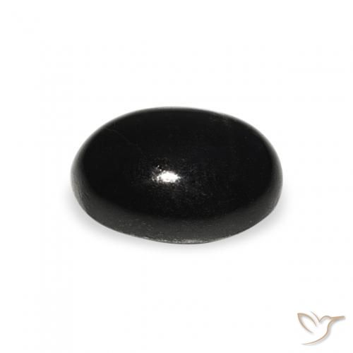 Star Diopside Gemstone in 8 x 6 mm (calibrated) Size for Sale, Star Diopside Stone in Black Color