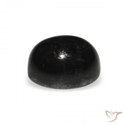 Star Diopside Gemstone in 8 x 6 mm (calibrated) Size for Sale, Star Diopside Stone in Black Color
