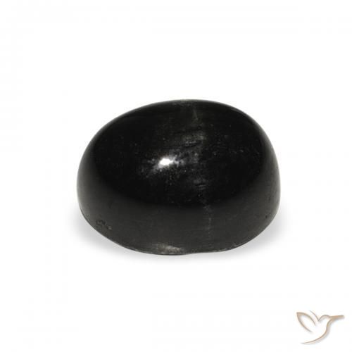 Star Diopside Gemstone in 8 x 6 mm (calibrated) Size for Sale, Star Diopside Stone in Black Color