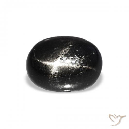 1.74ct Black Star Diopside, Oval, Transparent