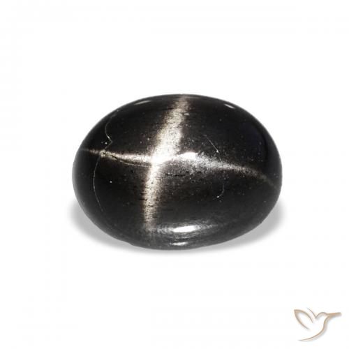 1.73ct Black Star Diopside, Oval, Transparent