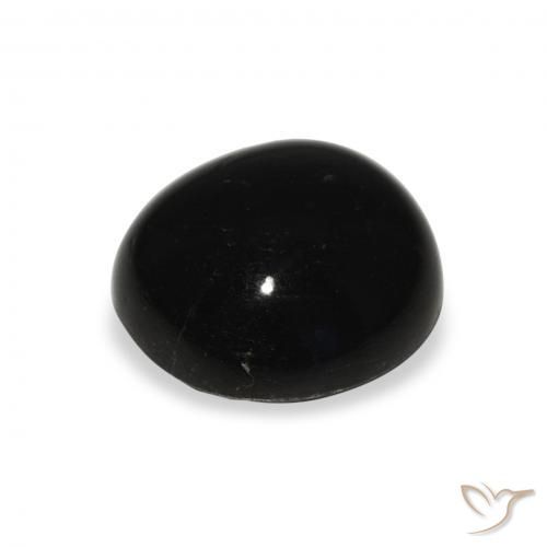 Star Diopside Gemstone in 11 mm (calibrated) Size for Sale, Star Diopside Stone in Black Color